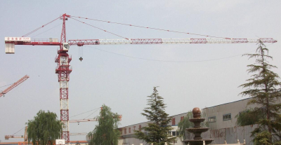 Top-kit tower crane