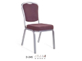 wholesale aluminum red & gold stackable banquet chair for sale