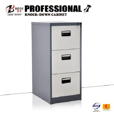 KD structure cold rolled steel filing cabinet