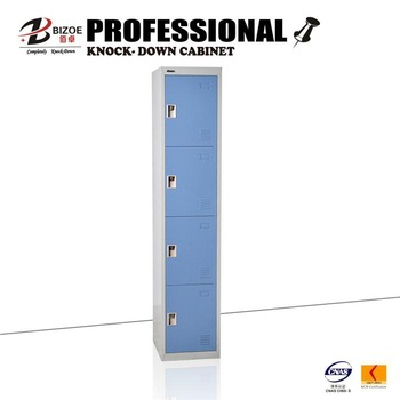 uniform high school college student dormitory 4 doors steel cabinet locker