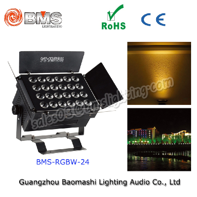 24*RGBW 12W 4in 1 LED High Brightness Spotlight