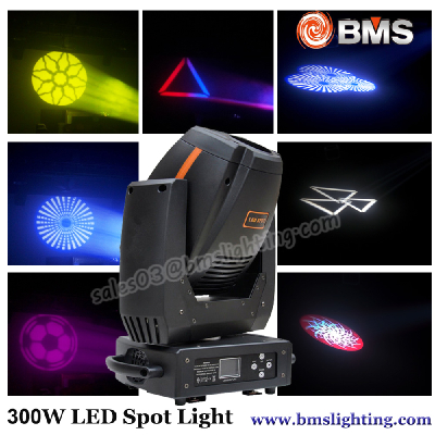 BMS 300W LED Moving Head Spot Wash Light