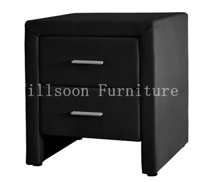 2014 modern 2 Drawer design nightstand bedroom bedside table black WSS909,Bedside Table, Bedroom Furniture