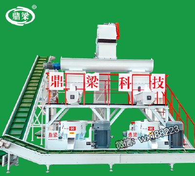 Biomass large vertical ring type wood pellet fuel particle machine