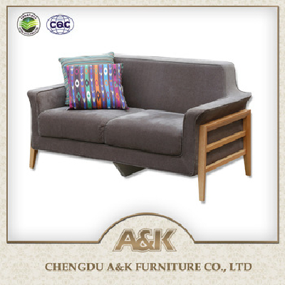 2016 latest wooden furniture modern leisure sofa