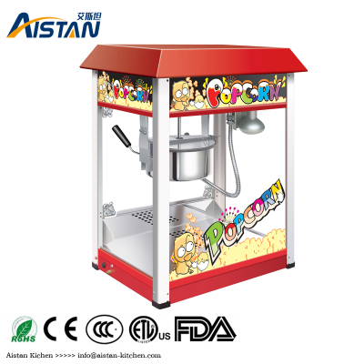Commericial automatic popcorn machine maker with big volume 8oz series