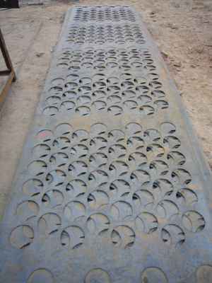 Punching plate