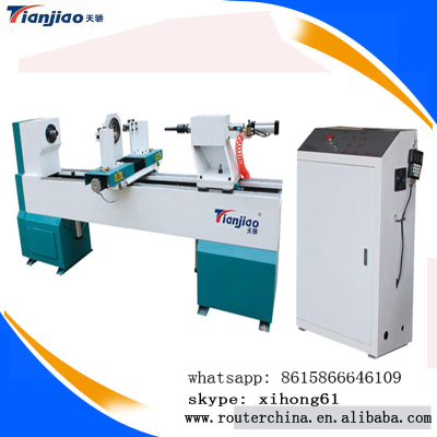 2016 Hot sale cnc woodworking turning lathe machine