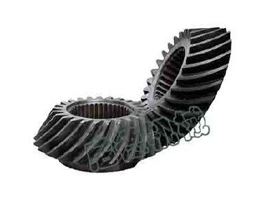 Welded pipe machine gear
