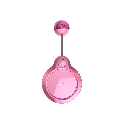 Lady Mini Bluetooth Headset AMINY Magnetic control to Answer the phone Bluetooth 4.1 Earpiece with Microphone Noise Canceling Wireless Handsfree Headsets for IOS, Android, Smartphones(Pink)