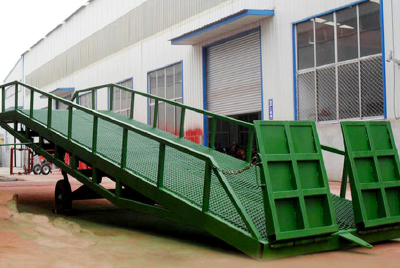 Top quality truck loading yard ramps for warehouse