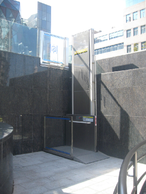 Disabled elevator
