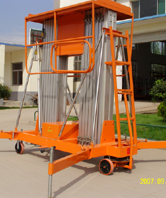 Aluminium alloy lifting platform