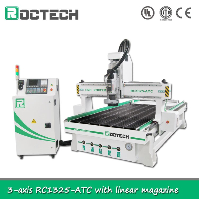 Wood CNC Router RC1325 Woodworking Machine For Sale
