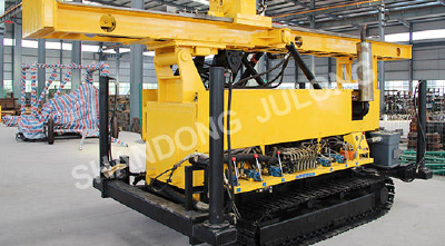 QY-200 crawler mounted Multifunctional portable Air and water drilling rig