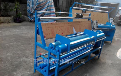 Factory direct rolling machine cloth winding machine fabric coding machine simple batching machine cloth winding machine