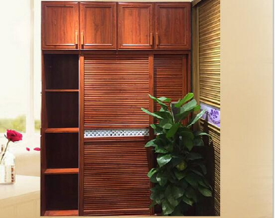 The Aluminum Alloy aluminum cloakroom wardrobe cabinet