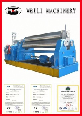 Global Service Top Quality CNC Machinery 4 roll plate bending machine