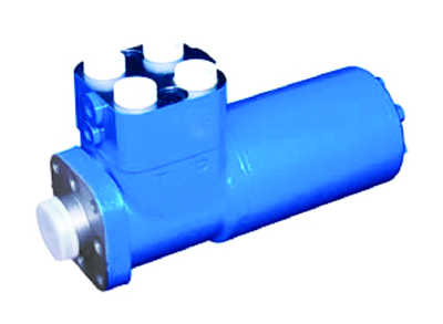 Hydraulic steering gear with a rotary valve