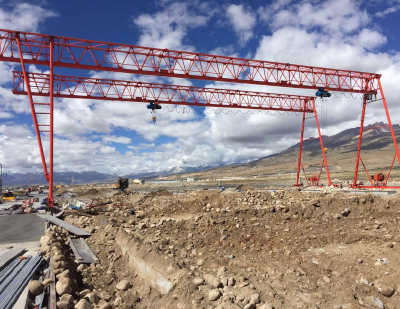 gantry crane with hoist