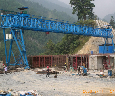 girder moving gantry crane