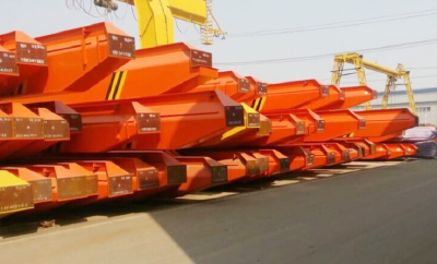Single girder crane
