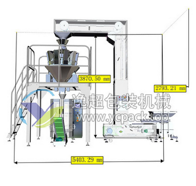 Automatic measuring packing machine