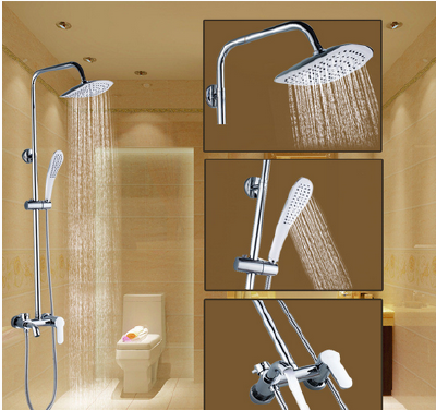 Stainless steel lift top spray all copper faucet