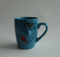 Wholesale customized logo printing ceramics tea mug cups