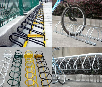 Wuxi Meibang electric galvanized pipe bicycle racks durable