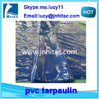 1000d fire resistant  pvc vinyl coated fabric tarpaulin covers