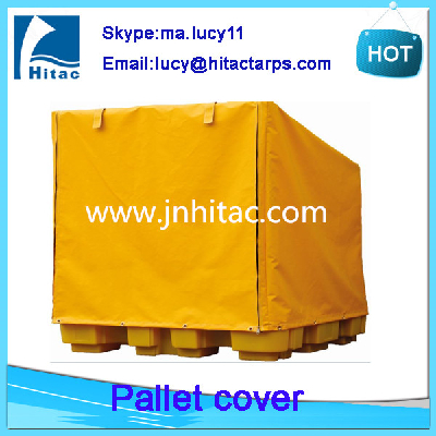 Durbale waterproof reusable pvc vinyl plastic pallet cover tarps bags manufacturer