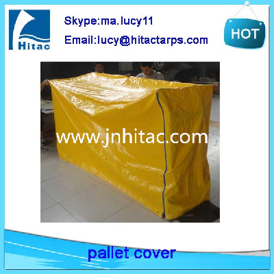 Reusable dustproof waterproof pvc vinyl plastic pallet cover bag