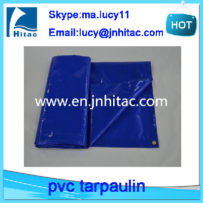 Customized  pvc vinyl fabric tarps tarpaulin covers for usa market