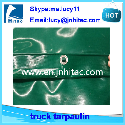 uv resistant heavy duty polyester pvc vinyl  fabric truck tarpaulin covers manufacturer