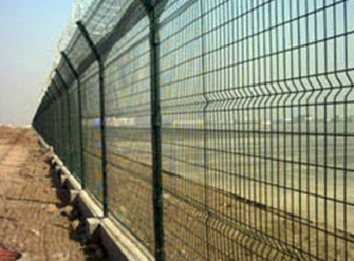 Airport fence