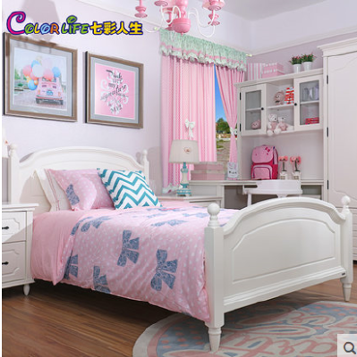 children bed for girls korea style fiberboard children furniture