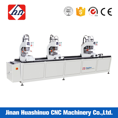 Three head pvc window weldng machine