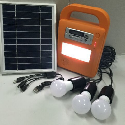 Portable Solar Light with MP3 Player for Home for Indoor lighting