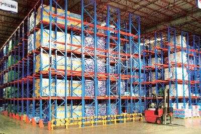heavy duty storage shelves /palleting industrial shelving