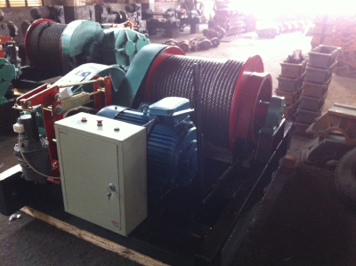 20 years experience in the production of professional custom electric hoist with external gear and hand brake hydraulic brake