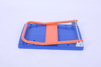 150kgs Folding Handle Super Silence Plastic Platform Trolley Hand Truck PLA150