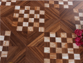 Warm waterproof parquet floor