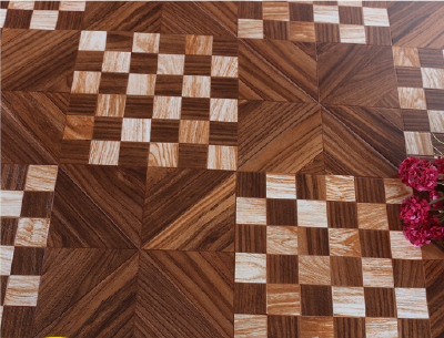 Warm waterproof parquet floor