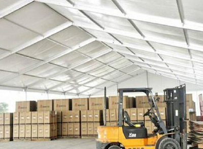 Aluminum alloy mobile industrial storage canopy spherical polygon arc sales throughout the world to install