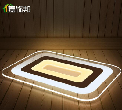 Factory direct selling creative personality modern simple lamp bedroom lamp living room lamp square lamp A8088