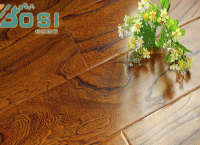 Composite wood floor for flowers