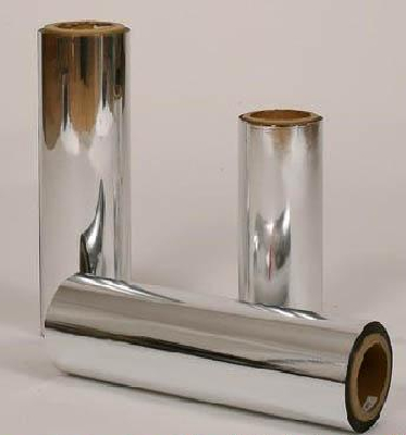 PET aluminium forl laminated with PE transparent film