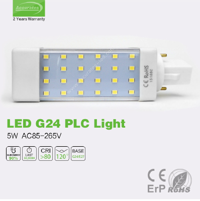 LED G24 PLC Light [AOE-HLG24B-5W]