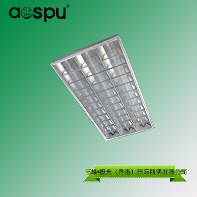 Novelties Wholesale China 4*28W 4FT Embedded Grille lamp Fluorescent G...